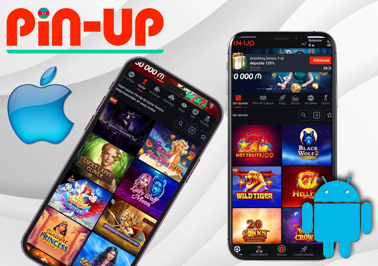 Pin Up mobile application for users from Azerbaijan