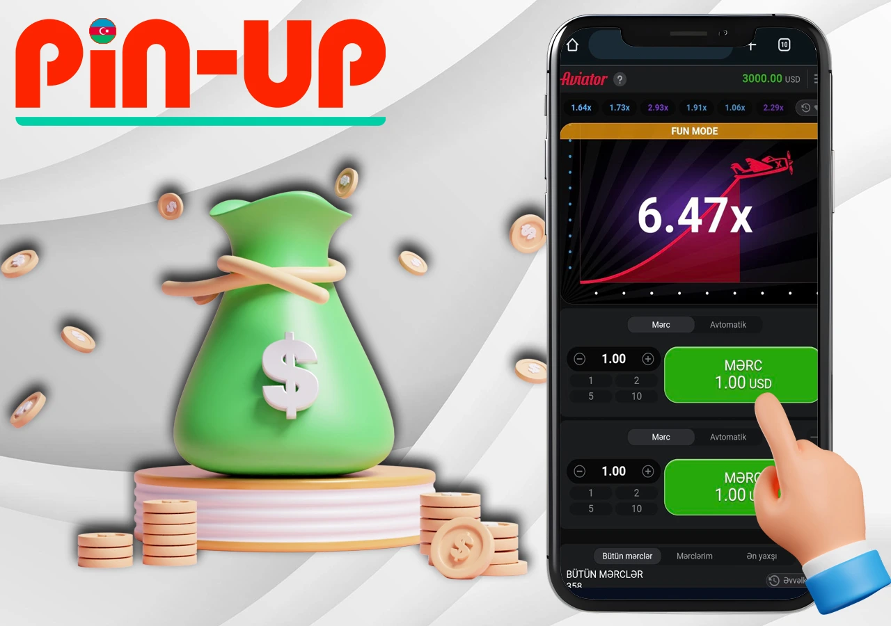 Brief instructions for playing Aviator on Pin Up platform